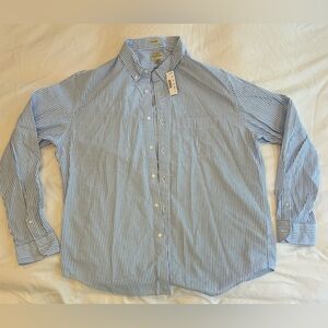 J. Crew 100% organic cotton button down shirt